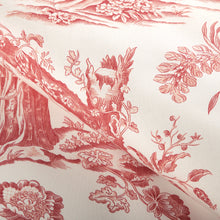 Load image into Gallery viewer, Brunschwig &amp; Fils  Marcel Print Fabric / Red