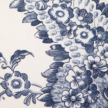 Load image into Gallery viewer, Brunschwig &amp; Fils  Marcel Print Fabric / Navy