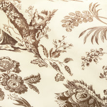 Load image into Gallery viewer, Brunschwig &amp; Fils  Marcel Print Fabric / Brown