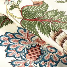 Load image into Gallery viewer, Brunschwig &amp; Fils Cadenet Print Fabric / Apricot/Sage