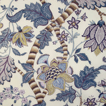 Load image into Gallery viewer, Brunschwig &amp; Fils Cadenet Print Fabric / Blue/Gold