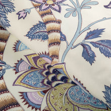 Load image into Gallery viewer, Brunschwig &amp; Fils Cadenet Print Fabric / Blue/Gold