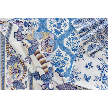 Load image into Gallery viewer, Brunschwig &amp; Fils Cadenet Print Fabric / Blue/Gold