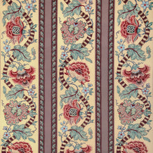 Load image into Gallery viewer, Brunschwig &amp; Fils Lauris Print Fabric / Beige/Teal