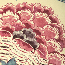 Load image into Gallery viewer, Brunschwig &amp; Fils Lauris Print Fabric / Beige/Teal