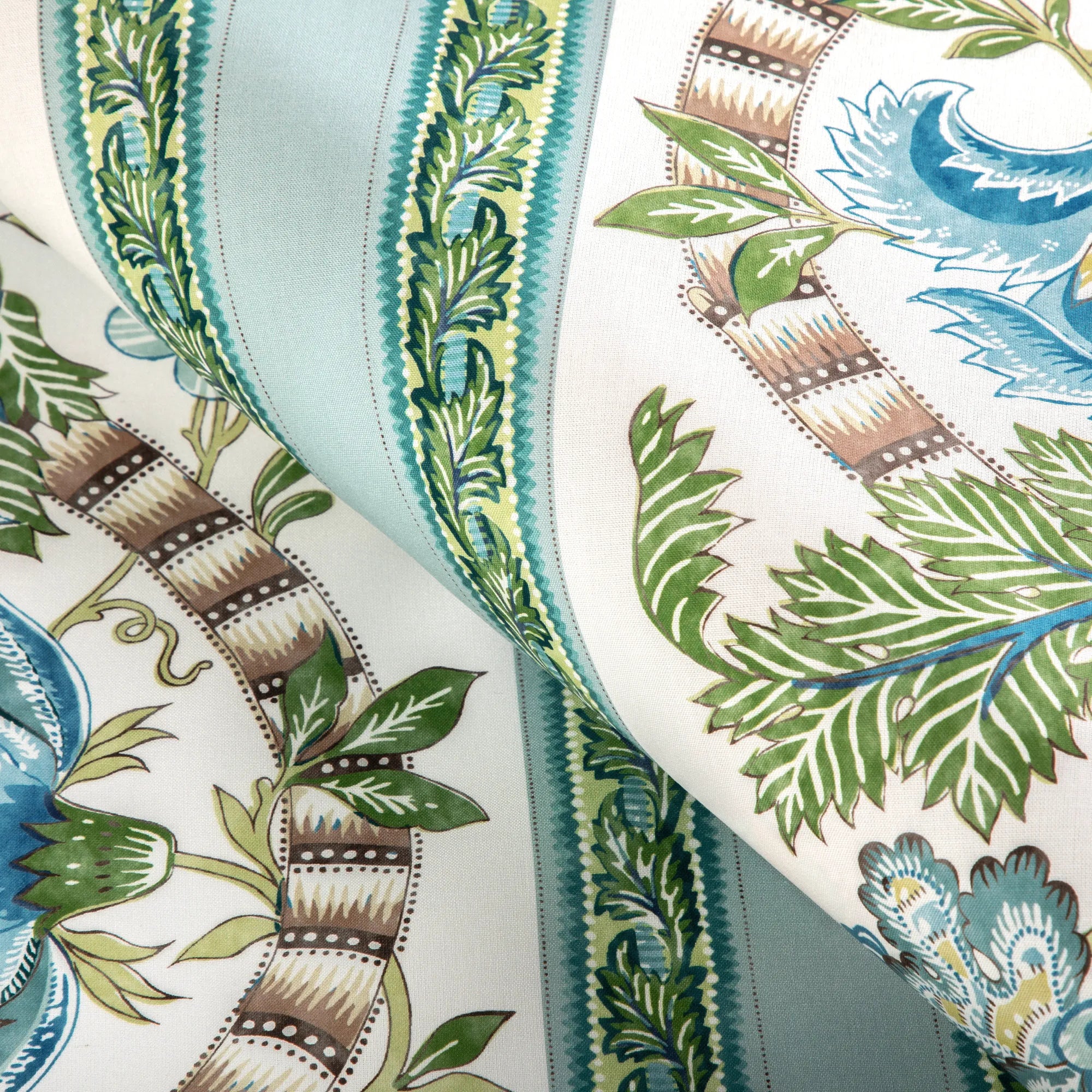2-3/8 yards Brunschwig et Fils Elgin Damask in Coffee Lotus 2-3/8 yards Brunschwig et Fils Elgin Damask in Coffee Lotus