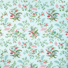 Load image into Gallery viewer, Brunschwig &amp; Fils Chancay Print Fabric / Sky/Leaf
