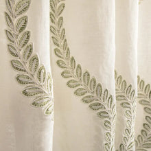 Load image into Gallery viewer, Brunschwig &amp; Fils Camus Sheer Fabric / Leaf