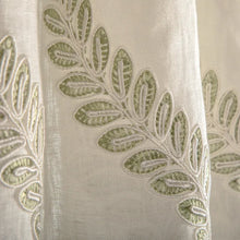 Load image into Gallery viewer, Brunschwig &amp; Fils Camus Sheer Fabric / Leaf