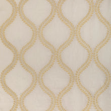Load image into Gallery viewer, Brunschwig &amp; Fils Camus Sheer Fabric / Yellow