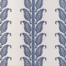 Load image into Gallery viewer, Brunschwig &amp; Fils Yara Paisley Emb Fabric / Blue