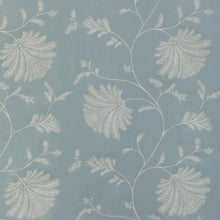 Load image into Gallery viewer, Brunschwig &amp; Fils Maelle Emb Fabric / Seafoam