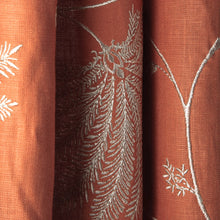 Load image into Gallery viewer, Brunschwig &amp; Fils Maelle Emb Fabric / Terracotta