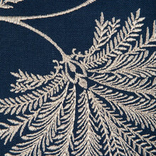 Load image into Gallery viewer, Brunschwig &amp; Fils Maelle Emb Fabric / Navy
