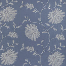 Load image into Gallery viewer, Brunschwig &amp; Fils Maelle Emb Fabric / Blue