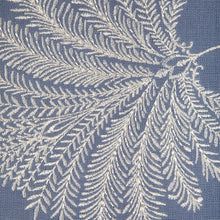Load image into Gallery viewer, Brunschwig &amp; Fils Maelle Emb Fabric / Blue