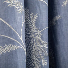Load image into Gallery viewer, Brunschwig &amp; Fils Maelle Emb Fabric / Blue