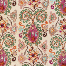 Load image into Gallery viewer, Brunschwig &amp; Fils Lavali Emb Fabric / Plum/Multi
