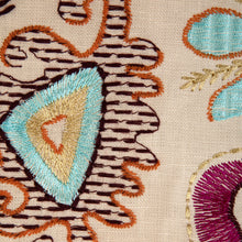 Load image into Gallery viewer, Brunschwig &amp; Fils Lavali Emb Fabric / Plum/Multi