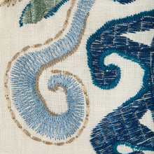 Load image into Gallery viewer, Brunschwig &amp; Fils Lavali Emb Fabric / Blue/Sky