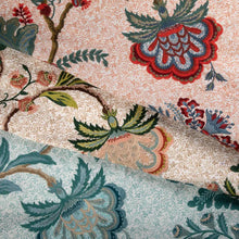 Load image into Gallery viewer, Brunschwig &amp; Fils Anduze Emb Fabric / Red/Blue