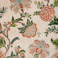 Load image into Gallery viewer, Brunschwig &amp; Fils Anduze Emb Fabric / Apricot/Sage