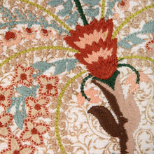 Load image into Gallery viewer, Brunschwig &amp; Fils Anduze Emb Fabric / Apricot/Sage