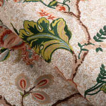 Load image into Gallery viewer, Brunschwig &amp; Fils Anduze Emb Fabric / Apricot/Sage