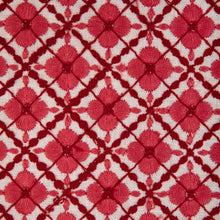 Load image into Gallery viewer, Brunschwig &amp; Fils Ines Emb Fabric / Red