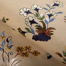 Load image into Gallery viewer, Brunschwig &amp; Fils Nayan Emb Fabric / Beige/Multi