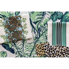 Load image into Gallery viewer, Brunschwig &amp; Fils Rayure Fleurie Ii Fabric / Lake