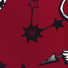 Load image into Gallery viewer, Brunschwig &amp; Fils Cosmique Print Fabric / Ruby