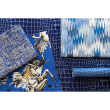 Load image into Gallery viewer, Brunschwig &amp; Fils Duval Emb Fabric / Sky/Lapis