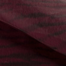Load image into Gallery viewer, Brunschwig &amp; Fils Tigre Warp Print  Fabric / Plum