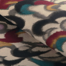 Load image into Gallery viewer, Brunschwig &amp; Fils Stratus Print Fabric / Teal/Multi