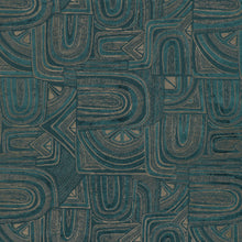 Load image into Gallery viewer, Brunschwig &amp; Fils Timbre Velvet Fabric / Teal
