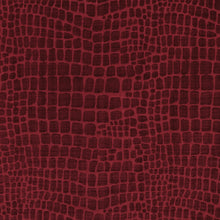 Load image into Gallery viewer, Brunschwig &amp; Fils Croc Velvet Fabric / Garnet