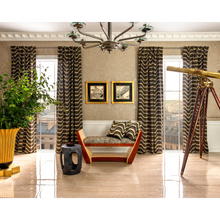 Load image into Gallery viewer, Brunschwig &amp; Fils Du Son Emb Fabric / Onyx