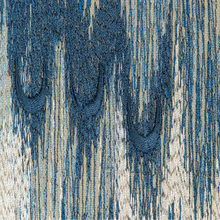 Load image into Gallery viewer, Brunschwig &amp; Fils Duval Emb Fabric / Sky/Lapis