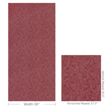 Load image into Gallery viewer, Brunschwig &amp; Fils Lyon Weave Fabric / Berry