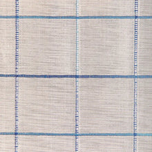 Load image into Gallery viewer, Brunschwig &amp; Fils Moulin Check Fabric / Blue