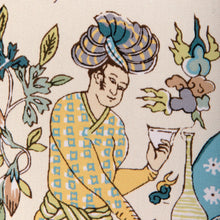 Load image into Gallery viewer, Brunschwig &amp; Fils Shalimar Print Fabric / Aqua/Leaf