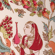 Load image into Gallery viewer, Brunschwig &amp; Fils Shalimar Print Fabric / Berry/Sand
