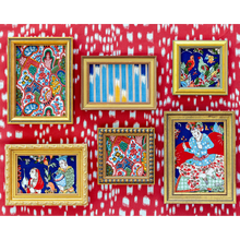 Load image into Gallery viewer, Brunschwig &amp; Fils Les Touches Reverse Fabric / Red