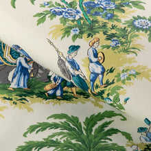 Load image into Gallery viewer, Brunschwig &amp; Fils Beauport Promenade Fabric / Forest