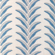 Load image into Gallery viewer, Brunschwig &amp; Fils Fougere Emb Fabric / Blue