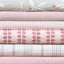 Load image into Gallery viewer, Schumacher Nils Plaid Linen Fabric 80300 / Red