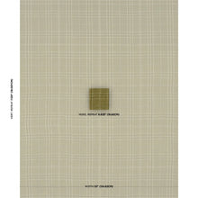 Load image into Gallery viewer, Schumacher Nils Plaid Linen Fabric 80303 / Grass