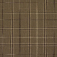 Load image into Gallery viewer, Schumacher Nils Plaid Linen Fabric 80304 / Lichen
