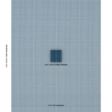 Load image into Gallery viewer, Schumacher Nils Plaid Linen Fabric 80305 / Denim